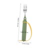 TOVINANNA Adaptive Stainless Steel Fork for Elderly Disabled Angle Eating