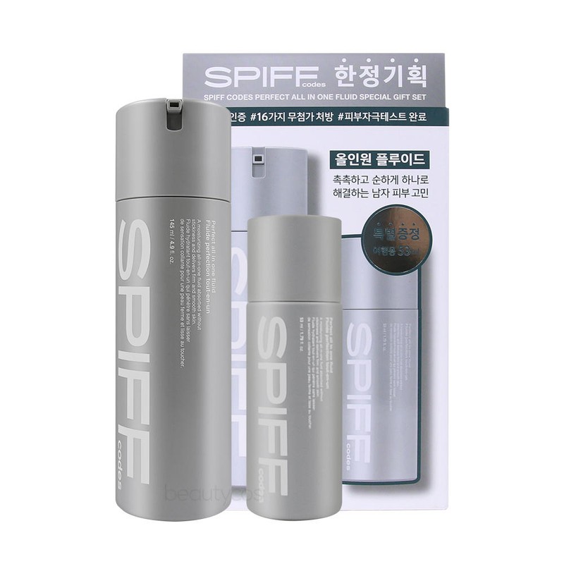 Skipcode 스피프코드 퍼펙트 올인원 플루이드 145ml+53ml Sephora Code Perfect All-In-One