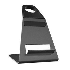 TEHAUX Charging Stand with Cable Hole Durable Support for Series Sleek and Lightweight Design Charging Dock for Smartwatches Black