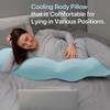 TEXSTEAD Pea Body Pillow for Side Sleepers, Cooling Hugpillow for