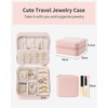 Vlando Travel Jewelry Case with 16 Earring Plates,Small Travel Jewelry