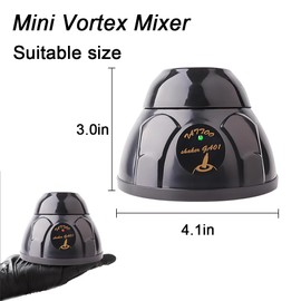 Mini Vortex Mixer - Gakonp 4000rpm Paint Shaker Nail Polish Shaker Vortex Paint Mixer for Lab Mixing Tattoo Ink Eyelash Products Mini Ink Mixer with Touch Function