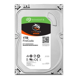 Seagate FireCuda 1 TB Solid State Hybrid Drive Performance SSHD – 3.5 Inch SATA 6 Gb/s Flash Accelerated 64 MB Cache for Gaming PC Laptop (ST1000DX002)