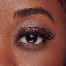 BeBlinky False Eyelashes, Lash Extension Kit 02, 9mm-16mm, Wide Band, Easy to Apply and Remove, No Damage to Natural Eyelashes, 72 Lash Clusters - Wispy Volume