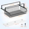 ENONCI Under Desk Drawer, Slide Out Design,No Drill Metal Under