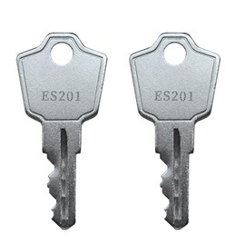 (2) KeyPower ES103 Key for ESP/HON/Cam Lock/Truck Tool Box/Timberlie Desk/Herman Miller/Meridan File Cabinet Replacement Keys