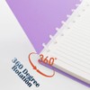 ITSYHPRO 4 Set Junior Discbound Covers for Happy Planner Purple