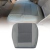 SecosAutoparts Front Driver Side Bottom Replacement Cloth Seat Cover Gray