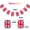KandyToys Union Jack Flag Bunting - 5 Metres - 10
