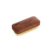 REMOS"Doctor's Hand Brush" with Natural bristles pear Wood