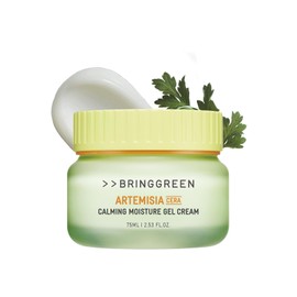 BRING GREEN Artemisia Cera Calming Moisture Gel Cream | Vegan Daily Skincare for Intense Moisturization for Dry, Oily skin, Calming Sensitive Skin, Irritated Skin 2.53 Fl. Oz.