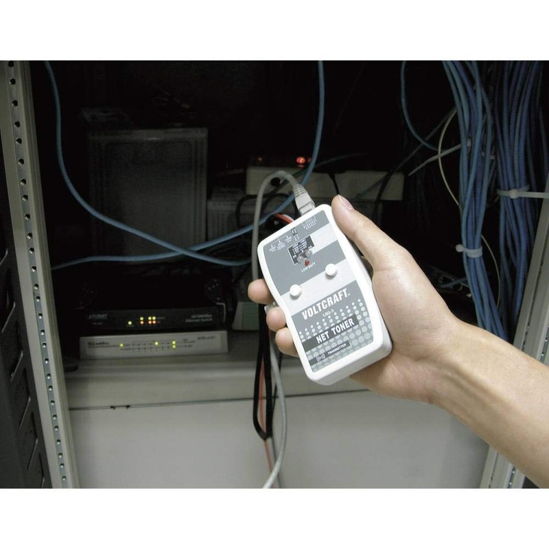 VOLTCRAFTTest leads measurement device, Cable and lead finder, 615 m