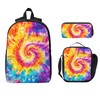 Tie Dye Kid Backpack Set with Lunch Bag & Pencil
