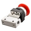 Heschen Pneumatic Mechanical Valve MOV-03A PT1/8" 3 Way 2 Position