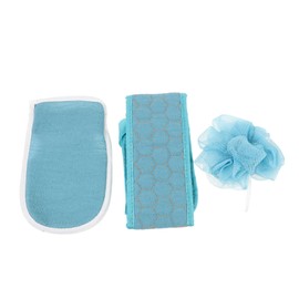 SAFIGLE 1Set Exfoliating Bath Shower Scrubber Body Shower Towel Portable Back Scrubber for Deep Cleansing Lightweight Skin Friendly Material for Daily Use