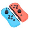 For Joycon Game Console Wireless Bluetooth Gamepad Right Left(rouge Bleu