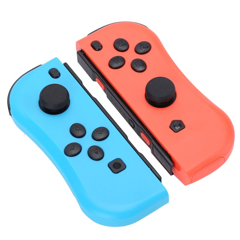 For Joycon Game Console Wireless Bluetooth Gamepad Right Left(rouge Bleu