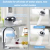 Tap Extension, 360° Rotating Extension Tap, Swivelling Tap Aerator, Faucet