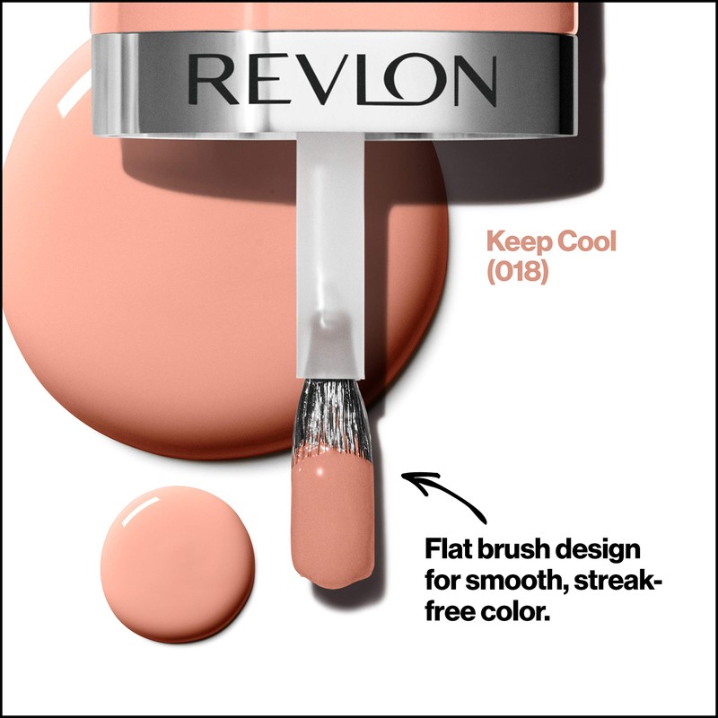 REVLON Ultra HD Snap Nail Polish, Glossy Nail Color, 100%