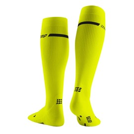 CEP Neon Compression Men's Socks Yellow Size 3, neon yellow