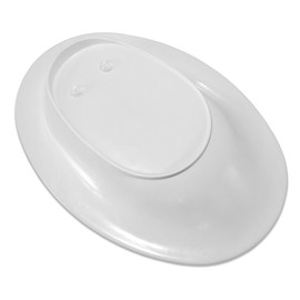 Oval Scoop Dish with Sloped Lip, Small