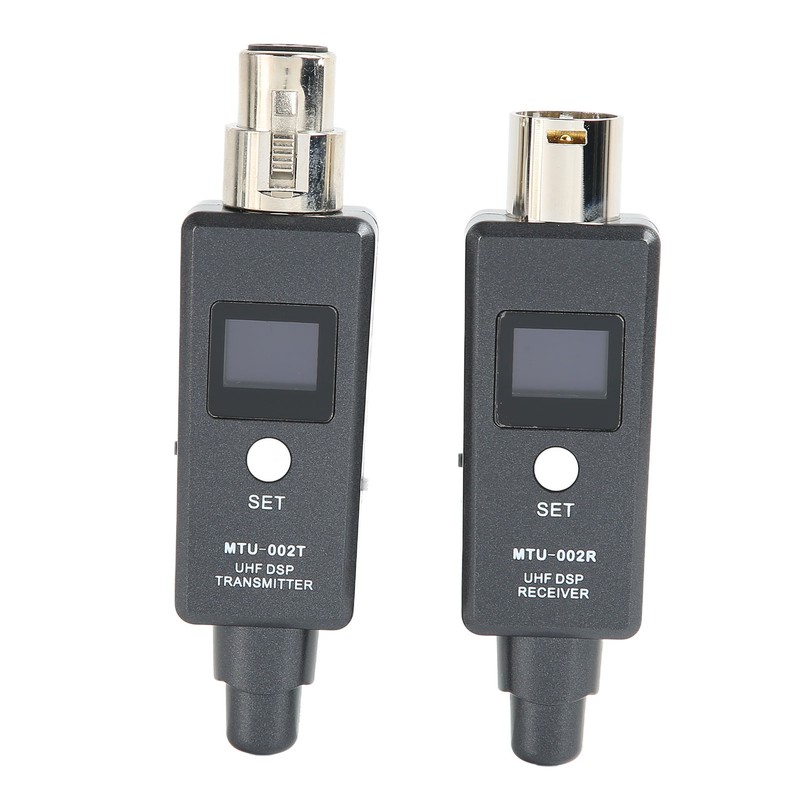 Microphone Wireless System XLR Wireless Transmitter and Receiver Wireless Microphone