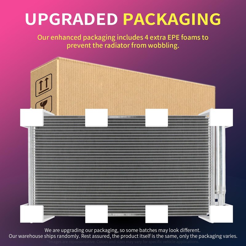 Readair A/C Condenser | Compatible with Ford: 1992-1996 (E-150 Econoline,