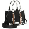 GAEKEAO Tote Bag for Women Western Cow Print Top Handle