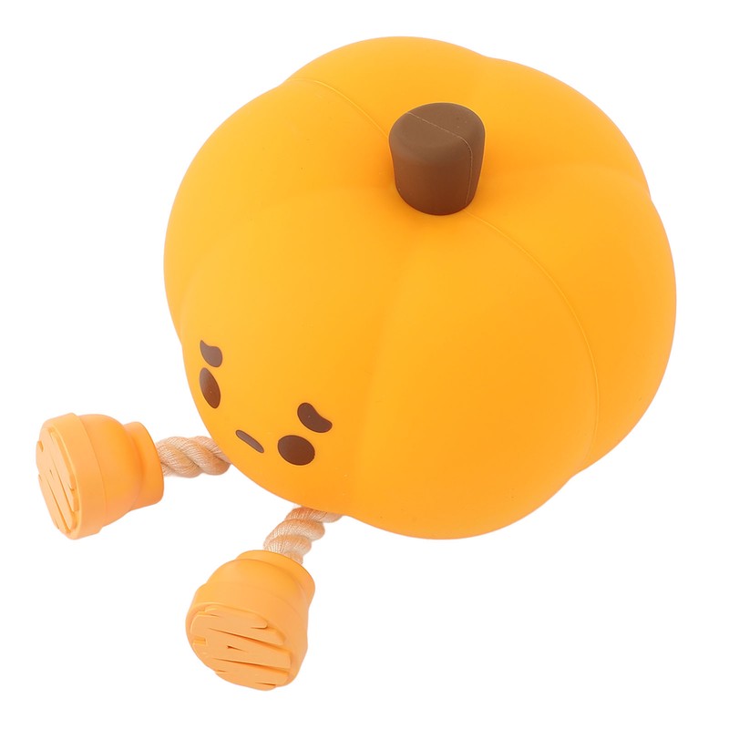 Cute Night Light Tap Control Dimmable Rechargeable Pumpkin Shape Bedside