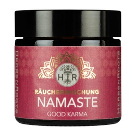 Namaste Incense Mixture – Powerful Incense • Spiritual • Energetic Cleansing • 100% Natural • Similar: Palo Santo Incense Sticks, White Sage for Smoking • HerbsnRoots