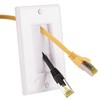 Bates Choice - single brush wall plate