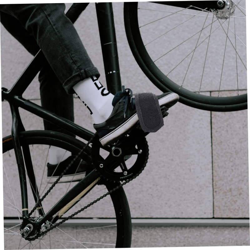 Mipcase 1Pair Adjustable Pedal Straps for Bicycles Lightweight Bike Footrest
