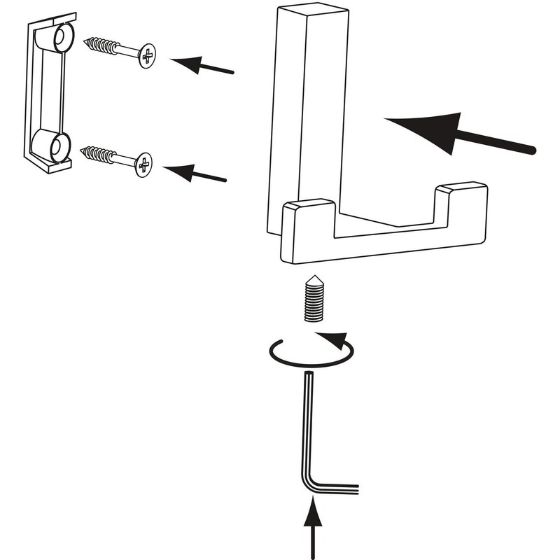Siro Coat Hooks Doradus 1 70 mm Height 60 mm