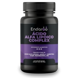 Ácido Alfa Lipoico Complex 60 Cápsulas | Con Ácido Alfa Lipoico, Acetil L-Carnitina, CoQ10 y Resveratrol | Fórmula Antioxidante Avanzada | Energía Cel