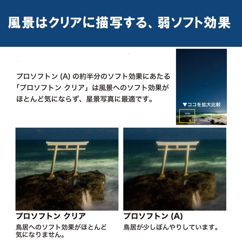 Kenko 001899 PRO1D Lens Filter Clear (W) 58mm for Soft