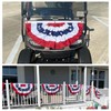 American Flags Bunting 3x6 FT 6 Pack, 4th of July