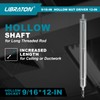 Libraton Hollow Nut Driver, Power Nut Driver Set 9/16", 12