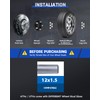 ECCPP 4PCS 5x108 TO 5x108 Wheel Spacers Hub Centric 1"inch
