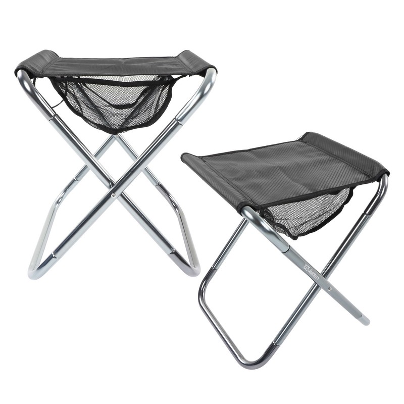 Outdoor Portable Folding Stool Aluminium Alloy Train Painting Camping Folding