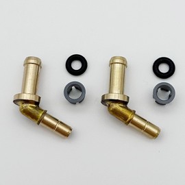 2 pcs LR049990 Thermostat Water Outlet Tube Connector Fit for Range Rover Sport Discovery4