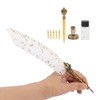 Quill Pen Set Retro Elegant Exquisite Smoothing Writing Multiple Replacement