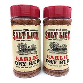 The Salt Lick Garlic Dry Rub 12 Oz - 2 Pack