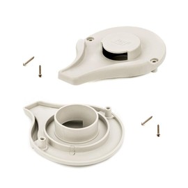 LST 2 x condensation chimney cap light grey heater for Alde Truma motorhome