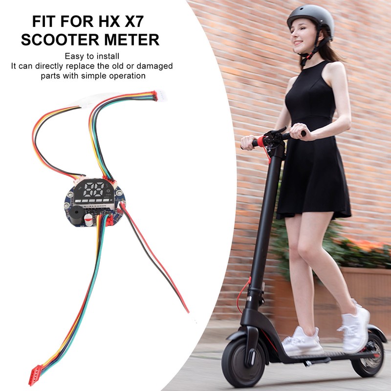 Electric Scooter Dashboard PCB Waterproof Clear Data Display Circuit Board