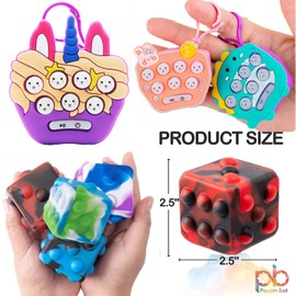 Mctuoba 110 PCS Premium Party Favors for Kids 4-12,Fidget Toys Bulk,Treasure Box Toys for Classroom Prizes,Pinata Filler,Goodie Bag Stuffers,Treasure Chest Carnival Prizes