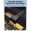 YACSEJAO 4pcs SATA III Cable 19.7 Inch 6Gbps SATA 3.0