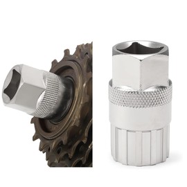 YAZANY Bicycle Freewheel Remover Tool, Mountain Bike Bottom Bracket Repair Cycling Removal Bottom Bracket Repair for Shimano Sunrace Sram Dnp 6,7,8,9,10,11speed Freewheel