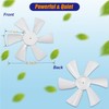 6" RV Vent Fan Replacement 2PCS, Bathroom Exhaust Fan Blade