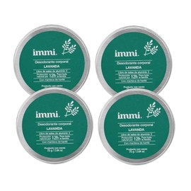 Immi Desodorante Lavanda 4 Piezas y 1 Jabón 50gr La Artesanal