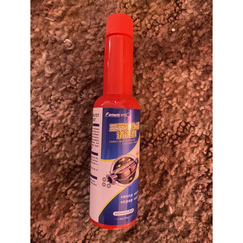 Unbranded cataclean catalytic converter cleaner improve emmition efficiency.